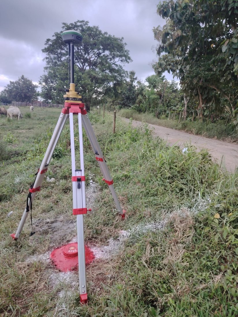 Topografía y puntos de control
